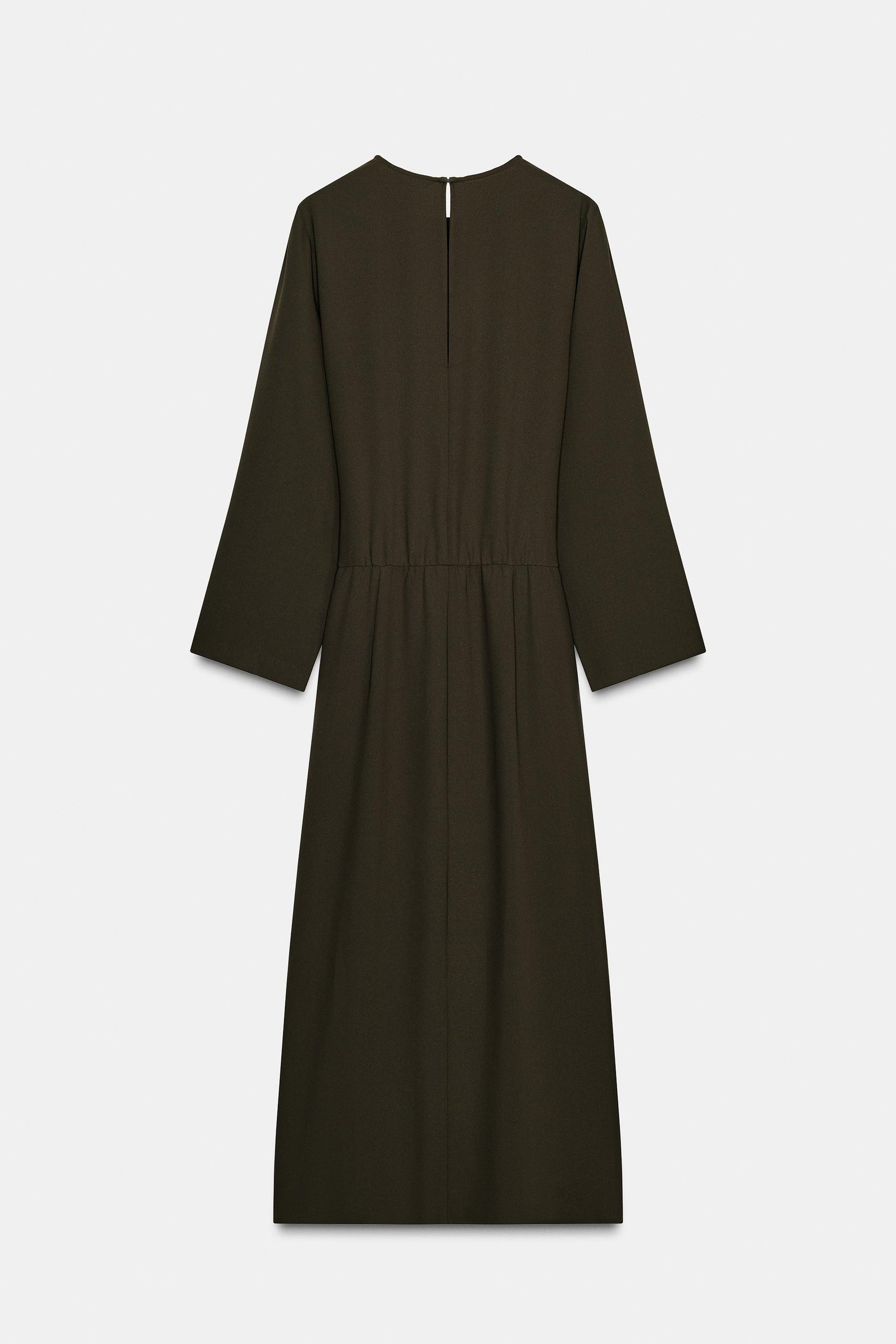 ZW COLLECTION PLEATED MIDI DRESS - Image 7