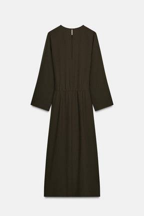 ZW COLLECTION PLEATED MIDI DRESS - Image 7