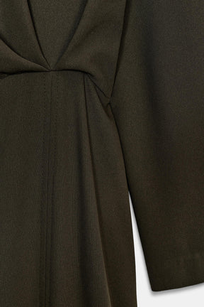 ZW COLLECTION PLEATED MIDI DRESS - Image 8