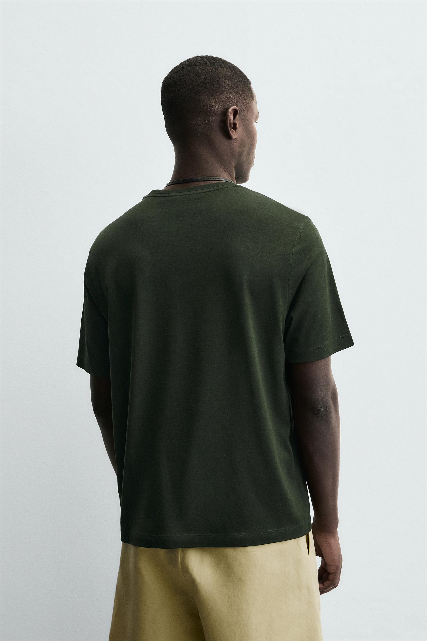 MERCERISED COTTON T-SHIRT - Image 3