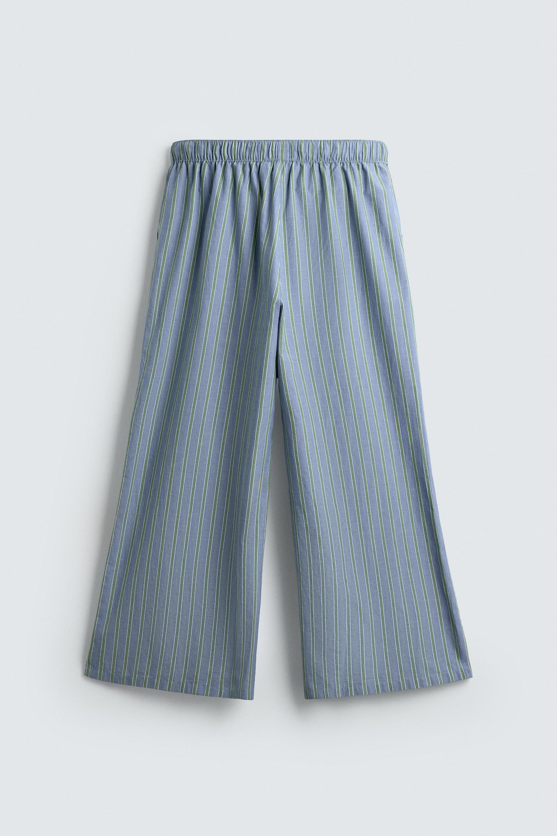 STRIPED OVERSIZE FIT TROUSERS - Image 8