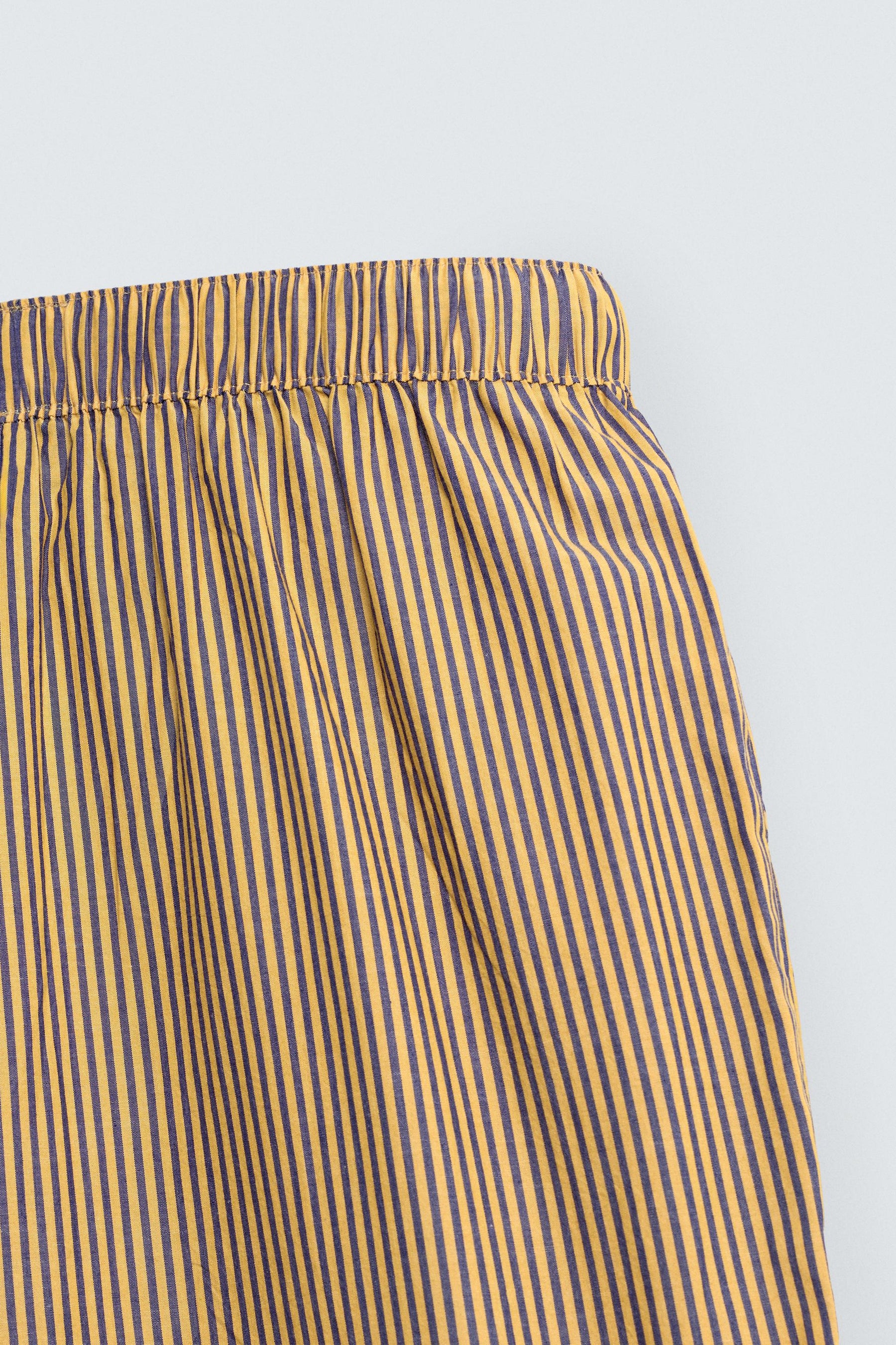 STRIPED OVERSIZE FIT TROUSERS - Image 10