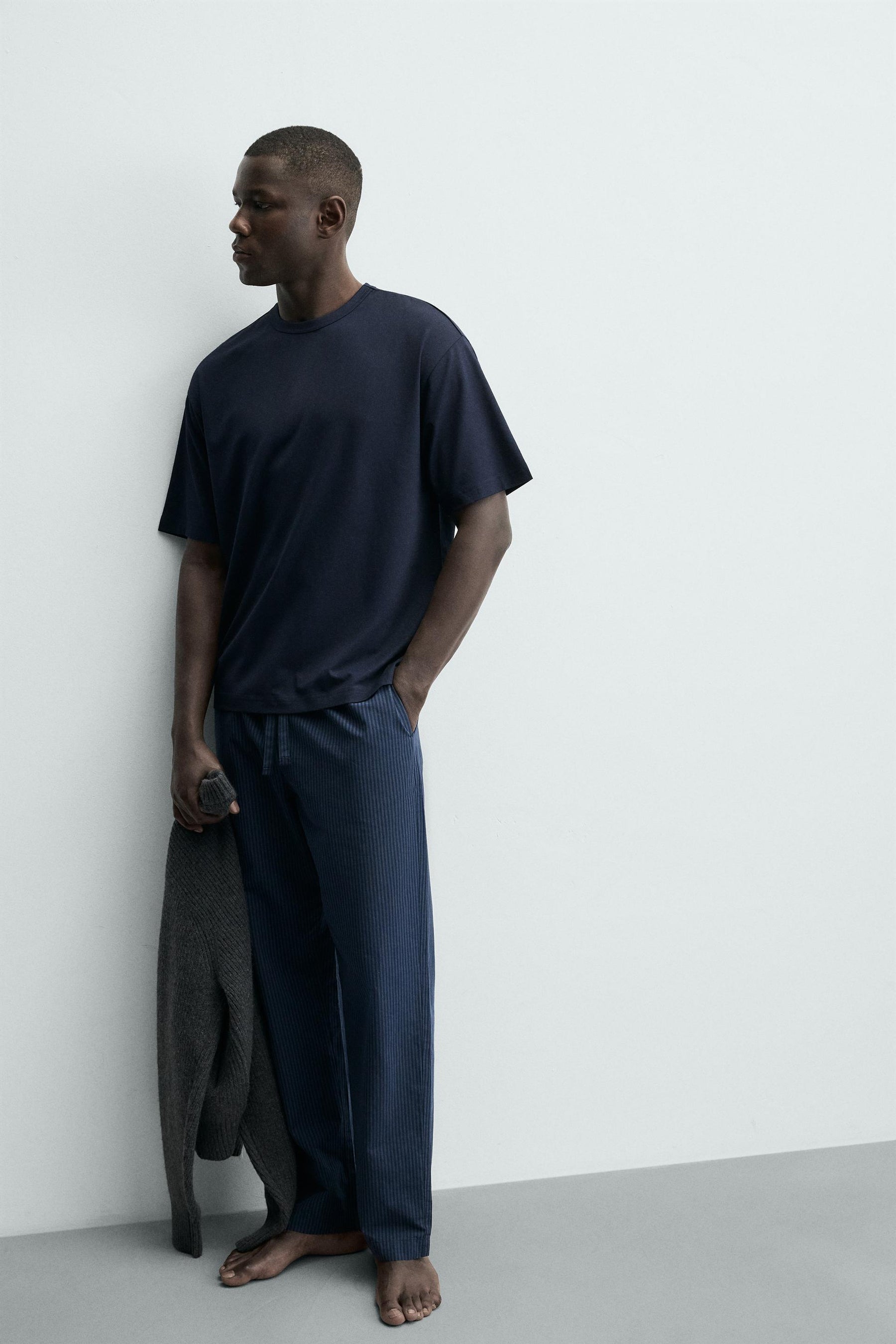 COMBINED STRIPED PYJAMA SET - Image 7