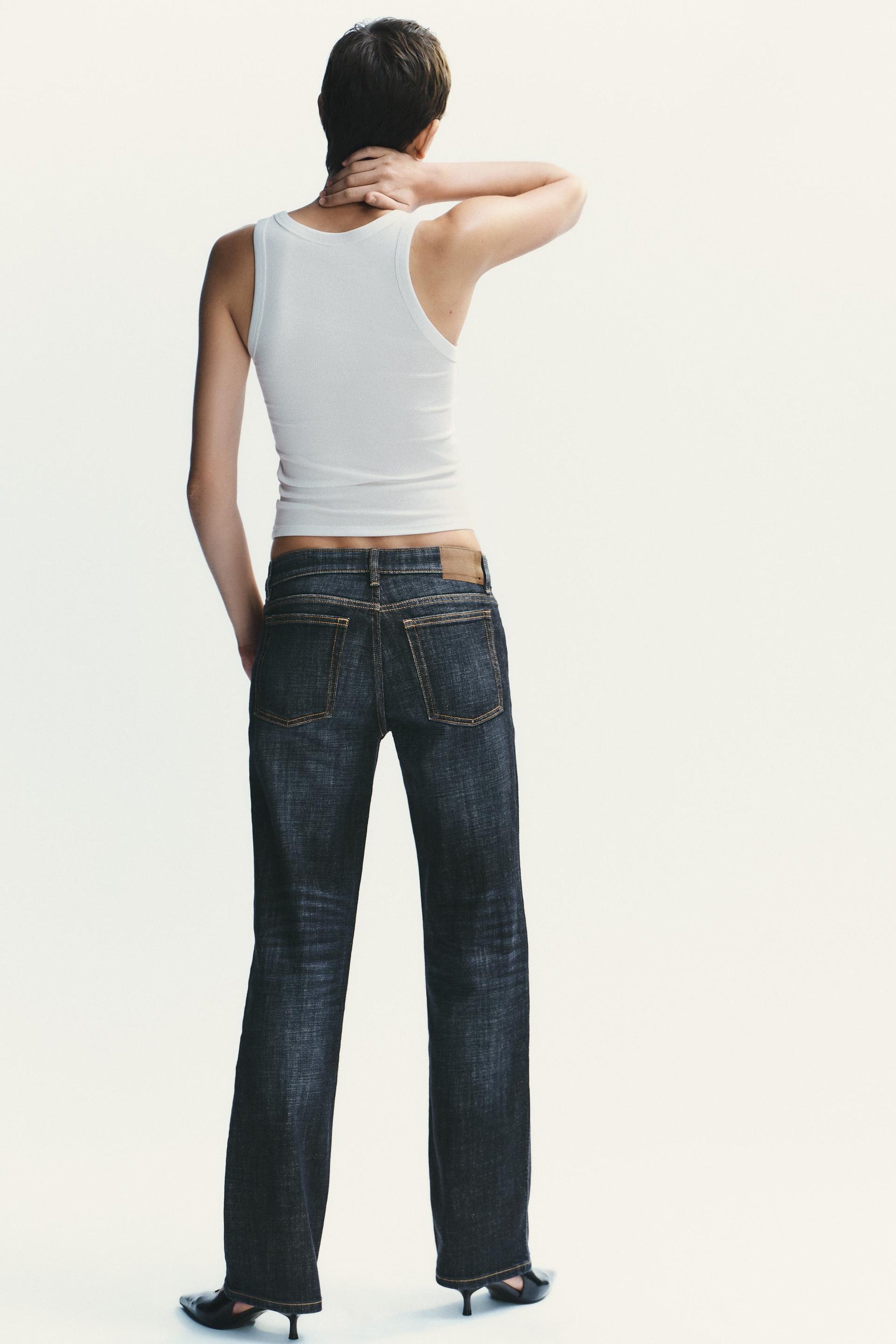 Straight Low-Rise Jeans