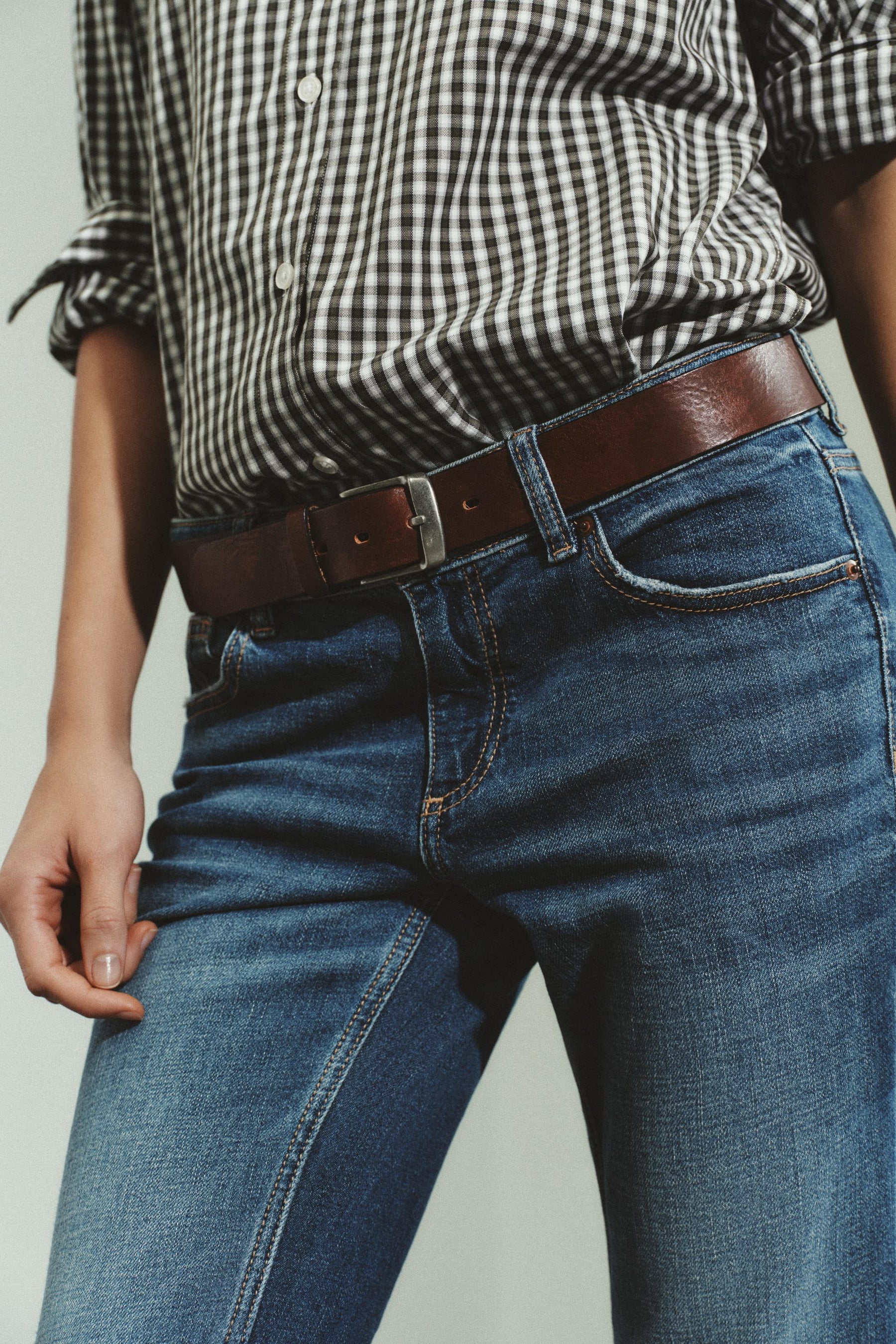 Bootcut Low-Rise Jeans