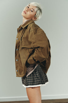 WAXED CAPE JACKET - Image 4