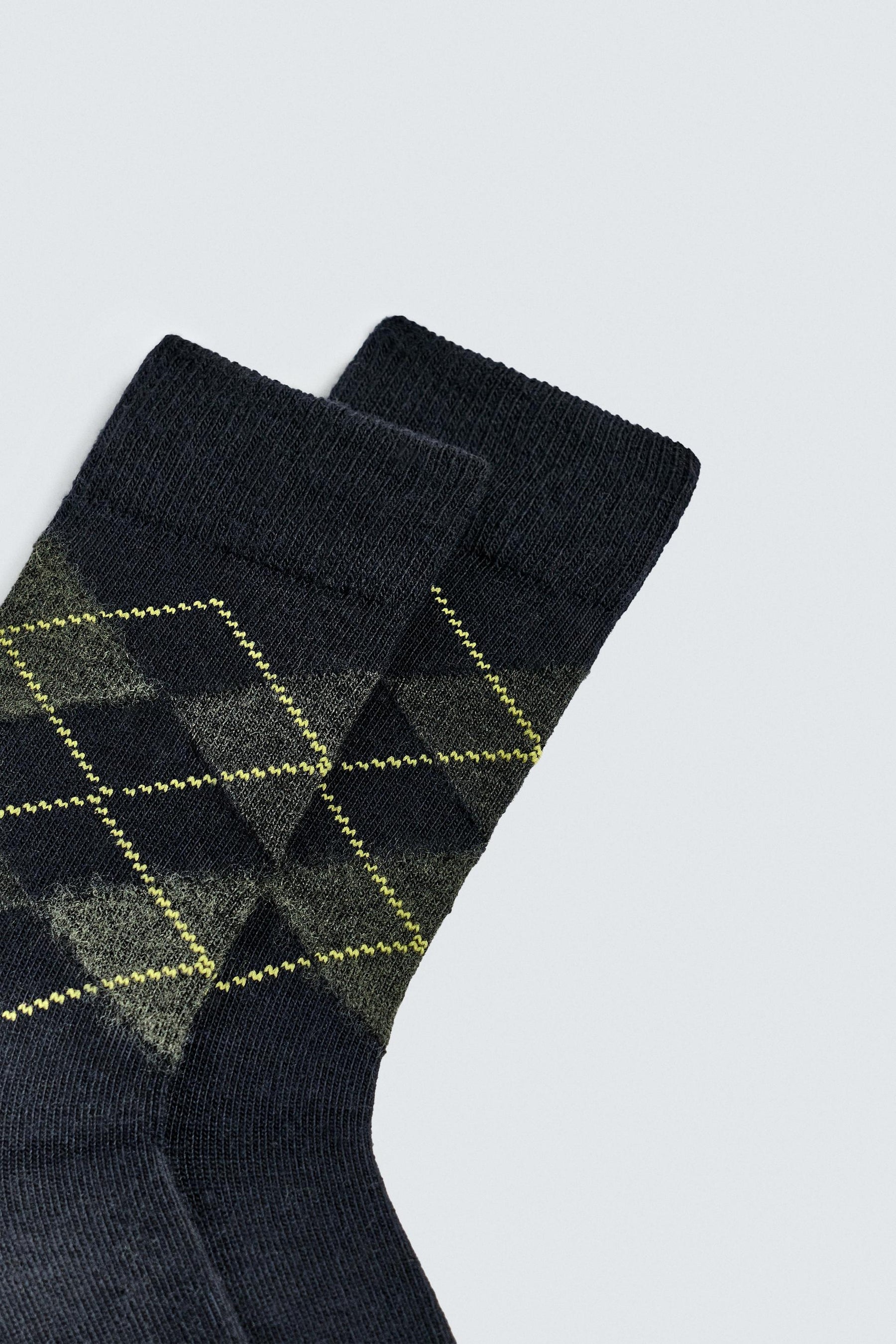 ARGYLE WOOL SOCKS - Image 3