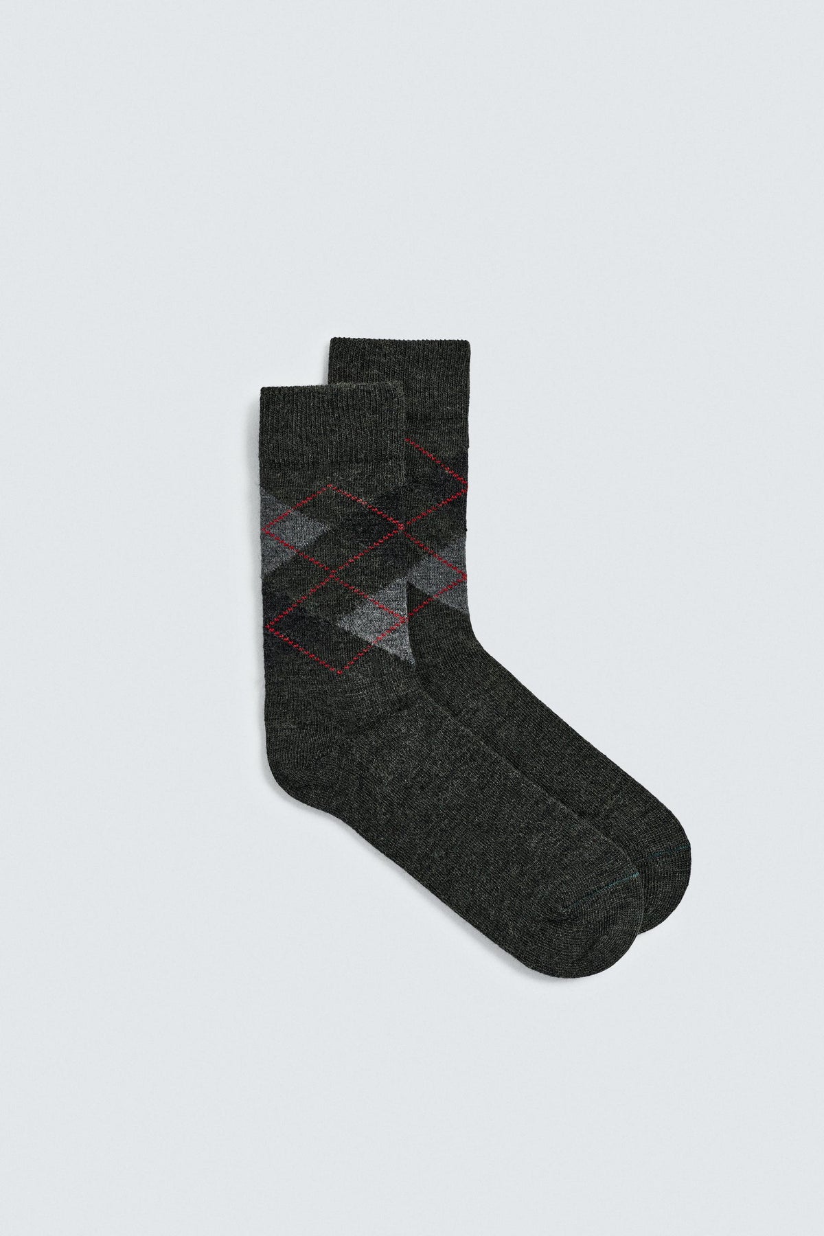 ARGYLE SOCKS WITH WOOL - Image 1