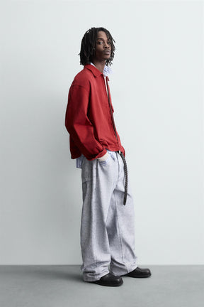 RELAXED FIT DENIM JACKET - Image 4