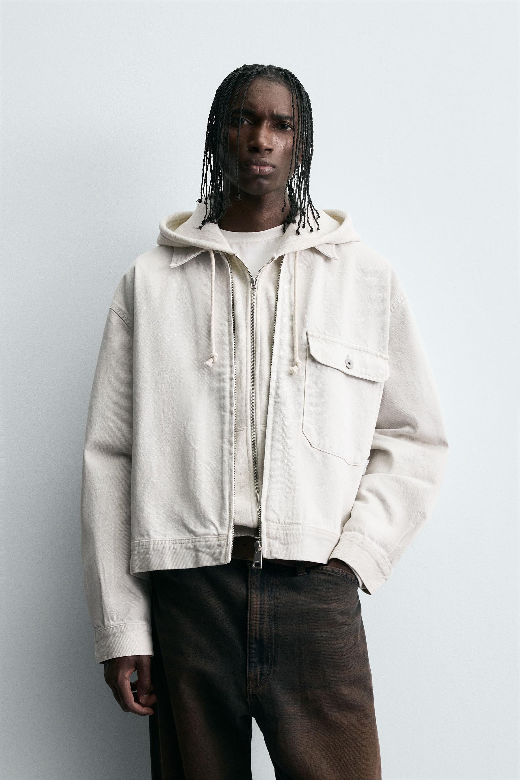 RELAXED FIT DENIM JACKET - Image 2