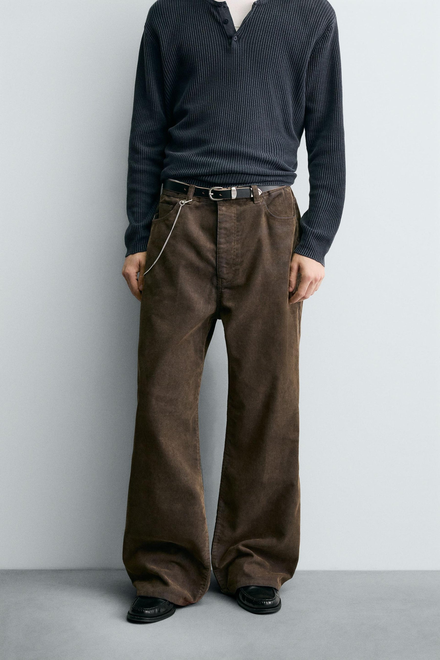 BAGGY FIT CORDUROY TROUSERS - Image 2
