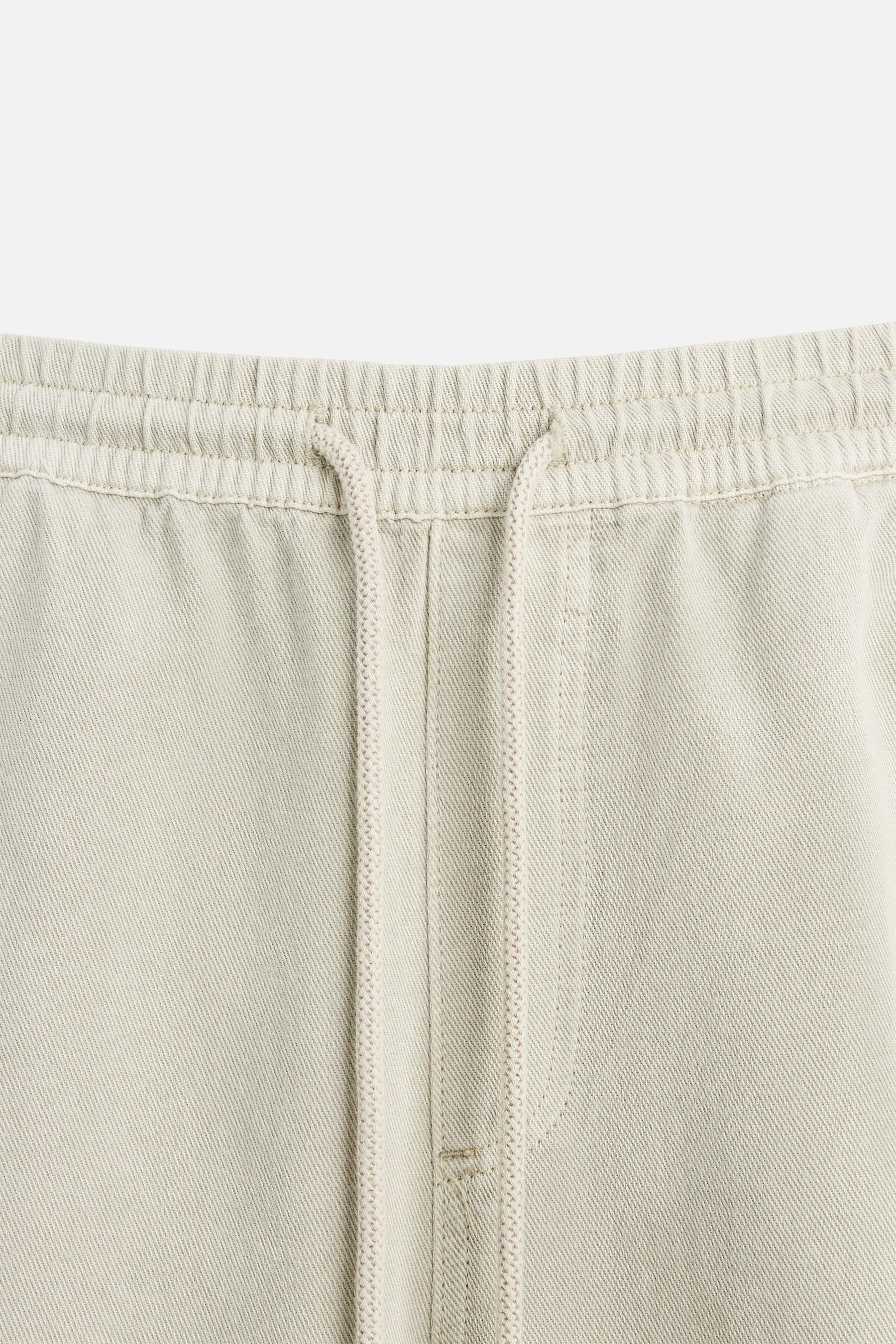 COTTON - LINEN TROUSERS - Image 9