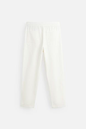 COTTON - LINEN TROUSERS - Image 7