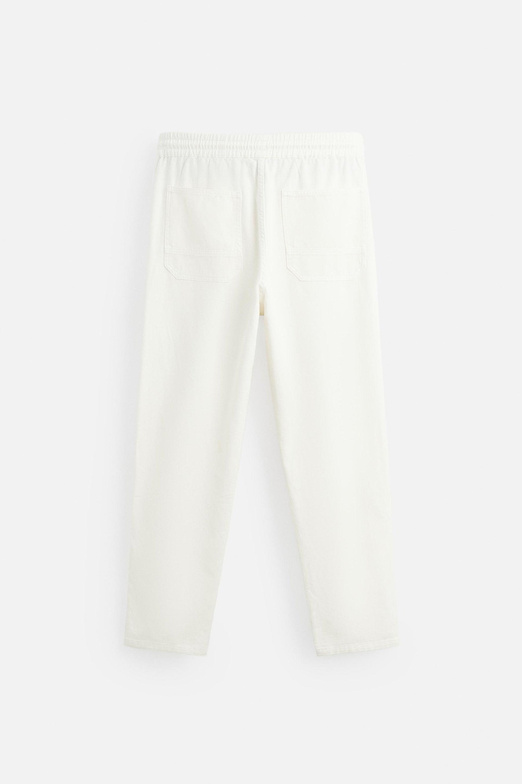 COTTON - LINEN TROUSERS - Image 7