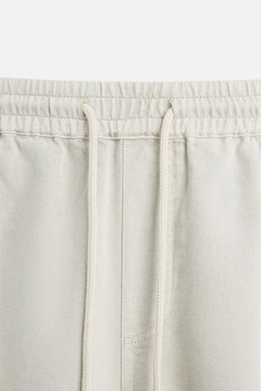 COTTON - LINEN TROUSERS - Image 8