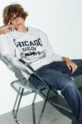 Betty Boop Printed Sweatshirt