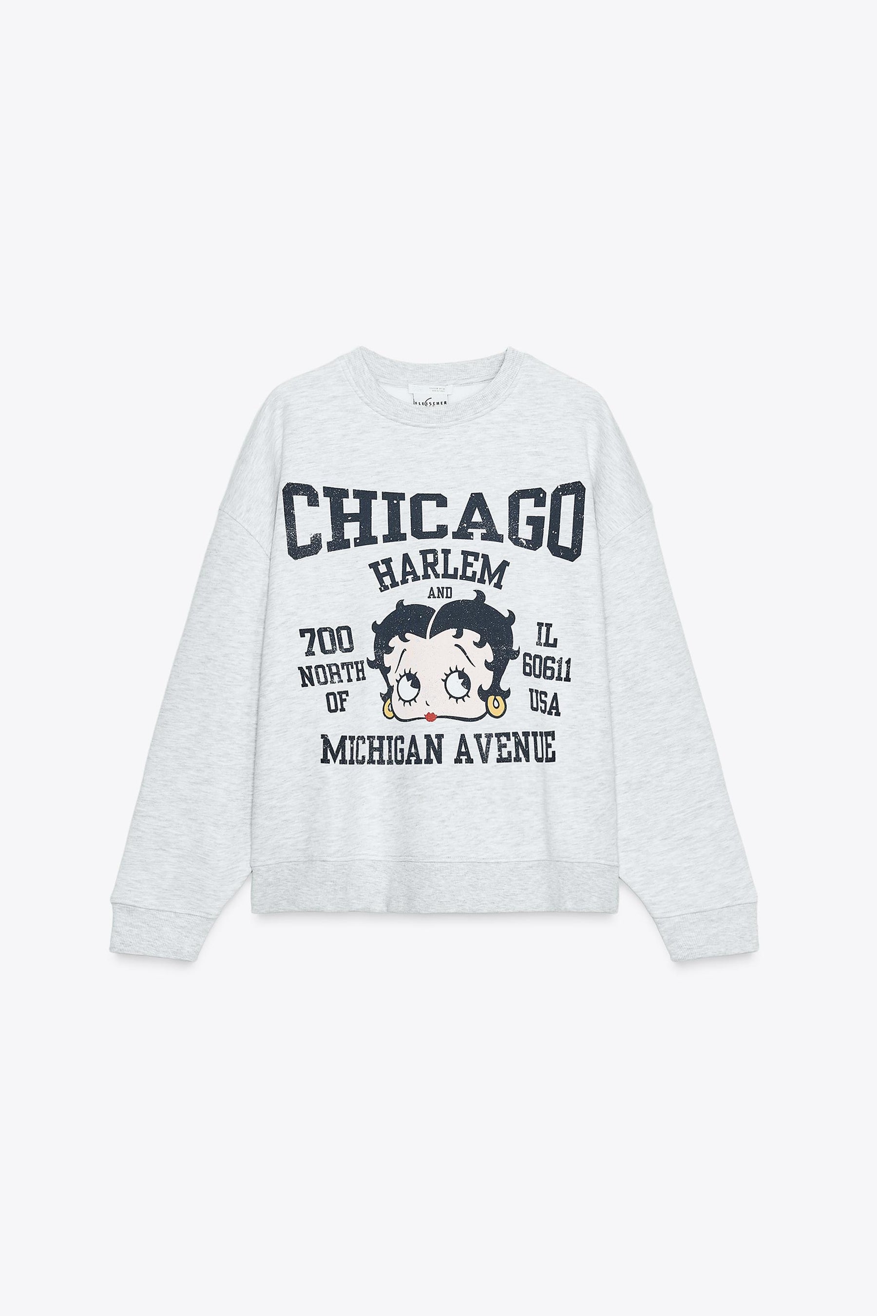 Betty Boop Printed Sweatshirt