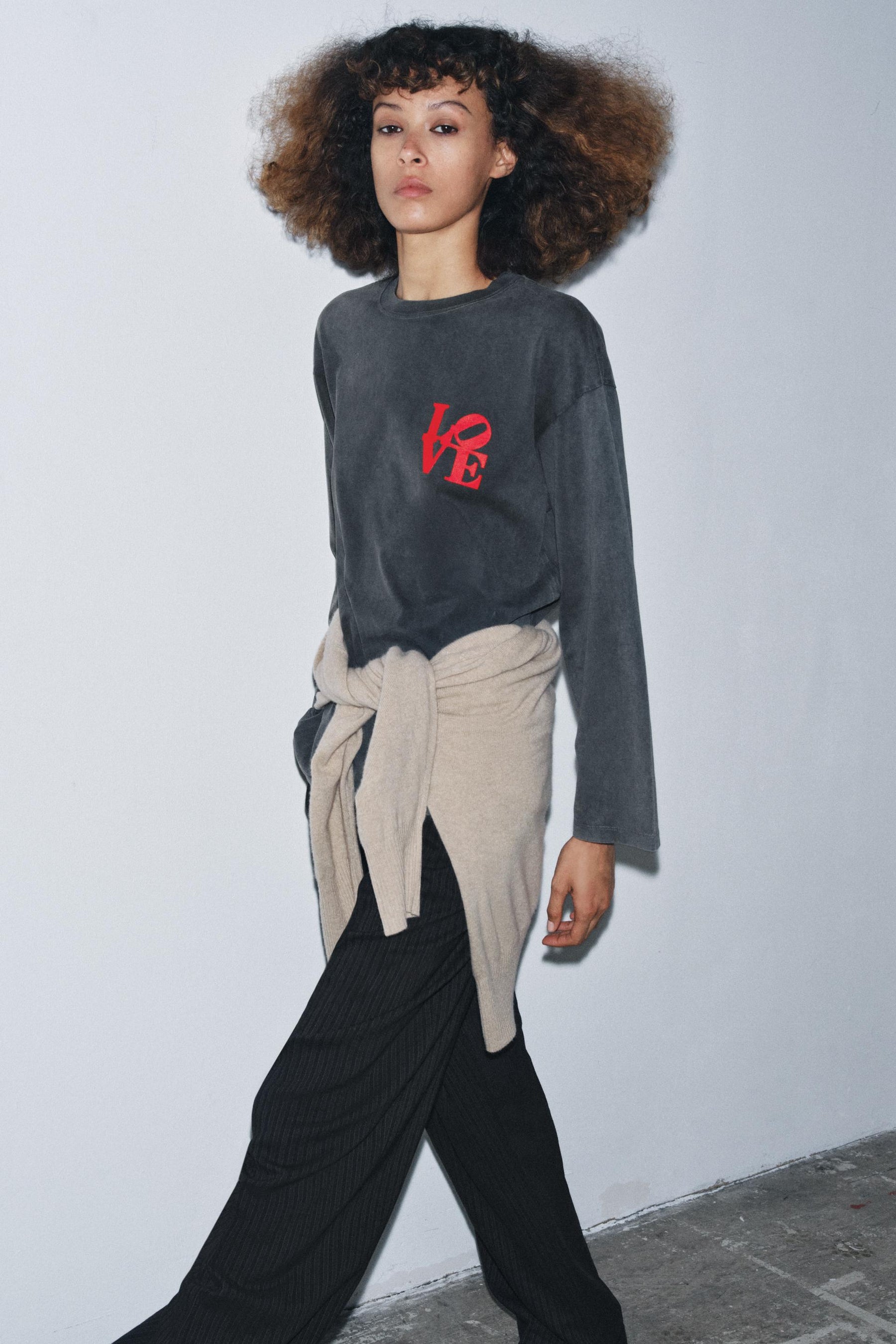 WASHED LONG-SLEEVE SHIRT