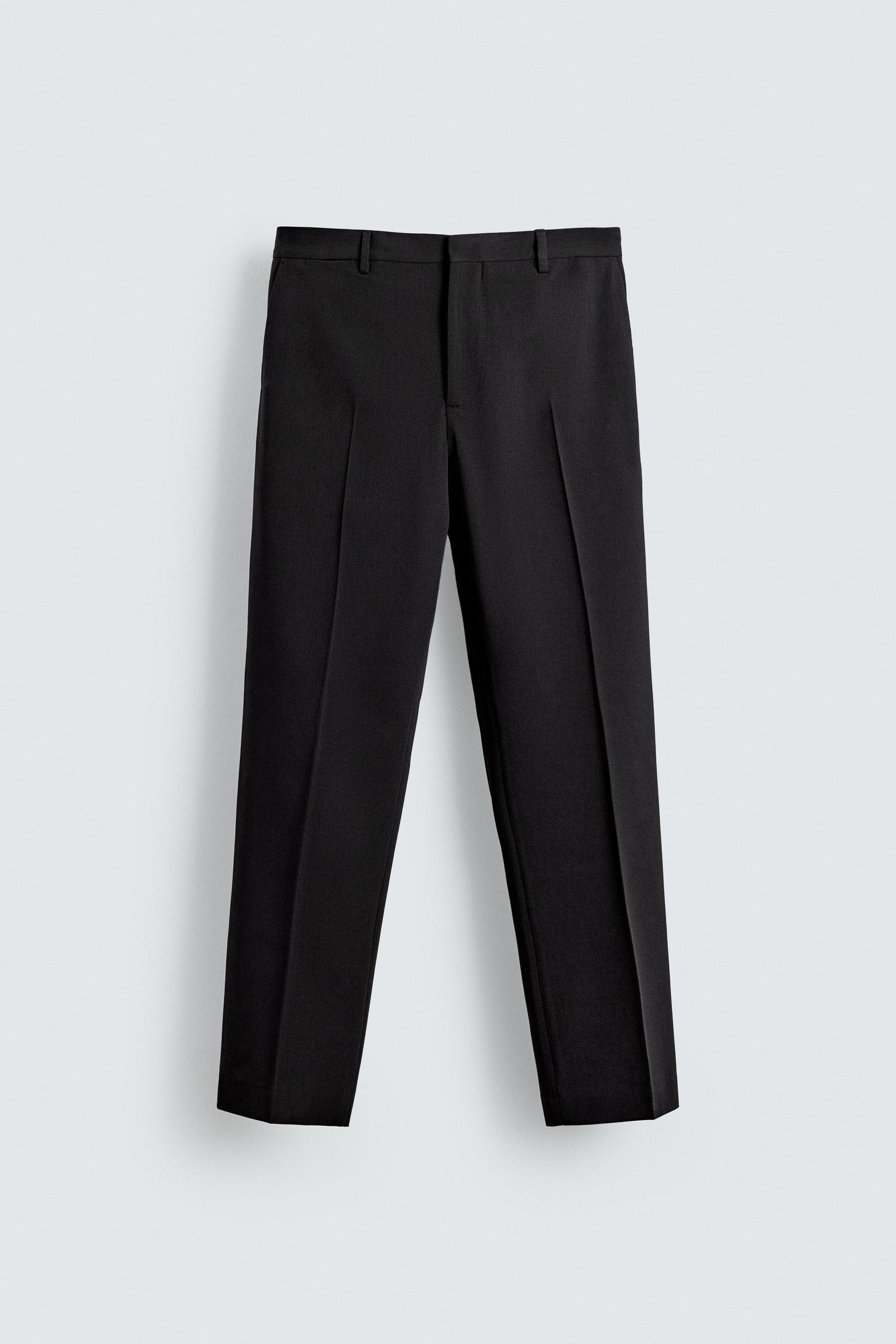 WOOL BLEND TUXEDO SUIT TROUSERS - Image 7
