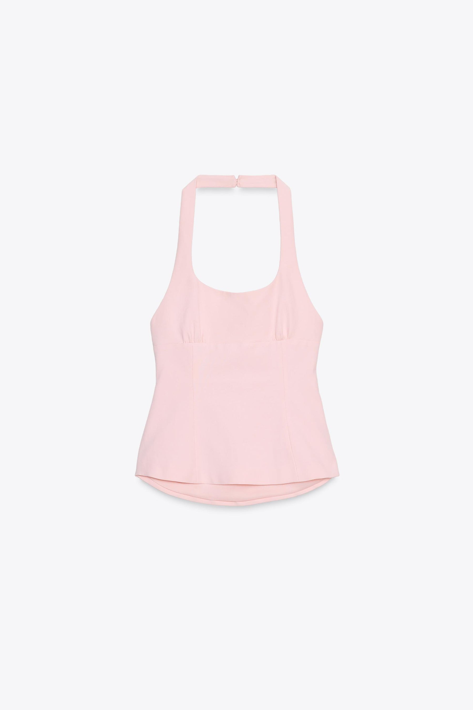 Bow-Accent Halter Top