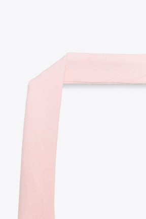 Bow-Accent Halter Top