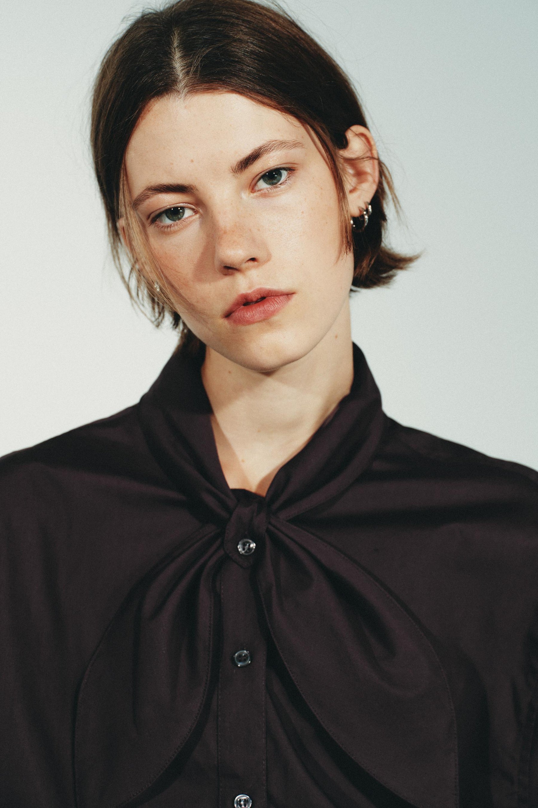 Poplin Neckerchief Shirt