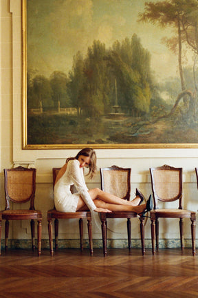 SHORT LACE DRESS - Image 4