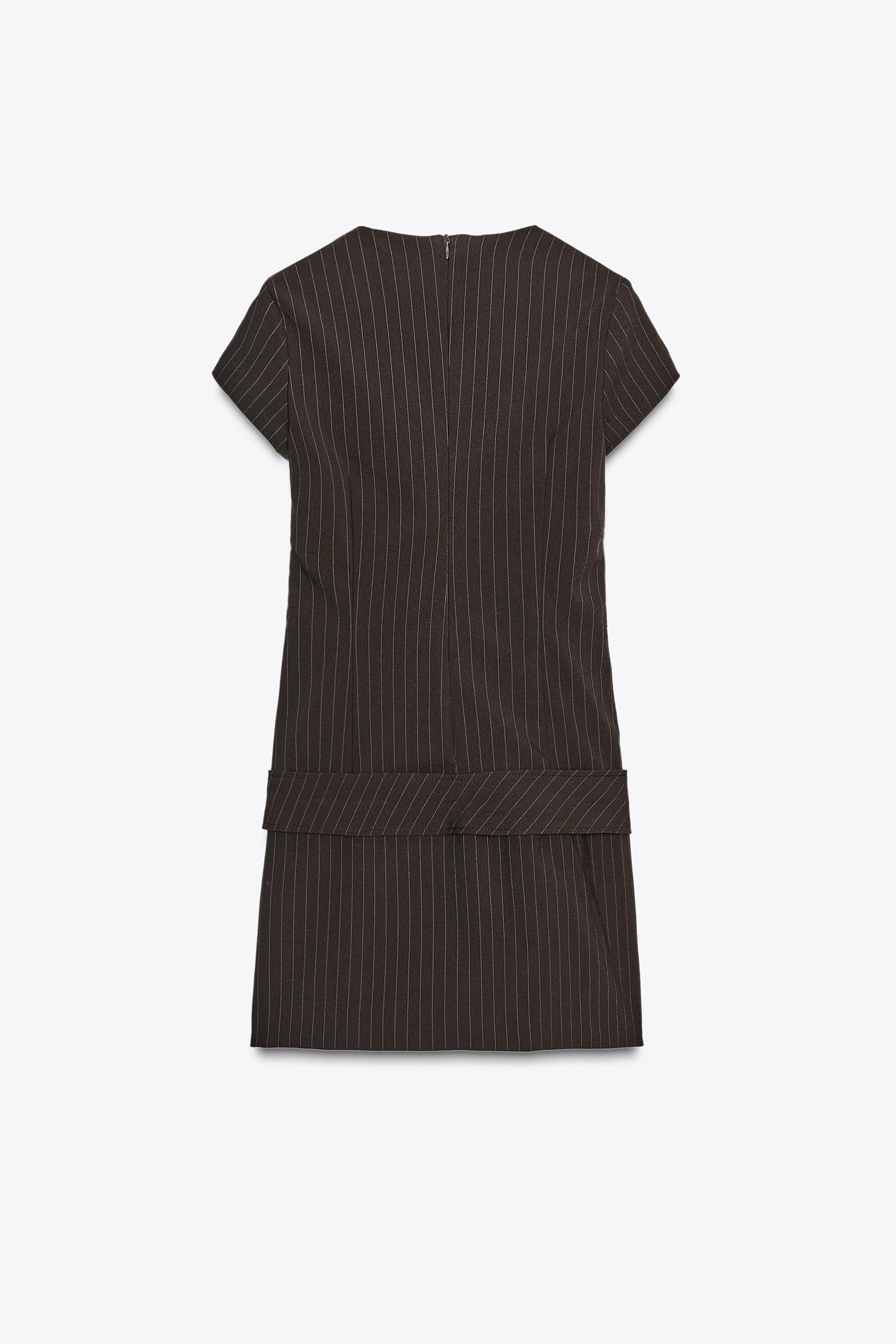 BELTED MINI DRESS - Image 4