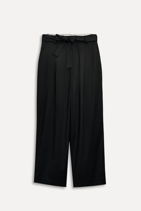 Wool Trousers with Belt