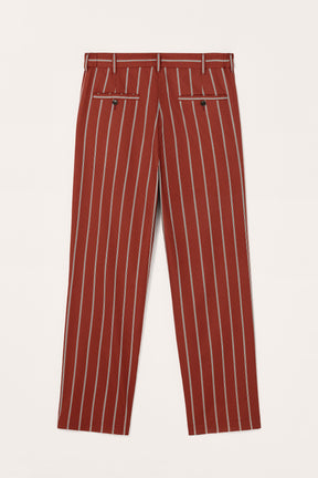 LIMITED EDITION STRIPED RELAXED FIT TROUSERS - Image 6