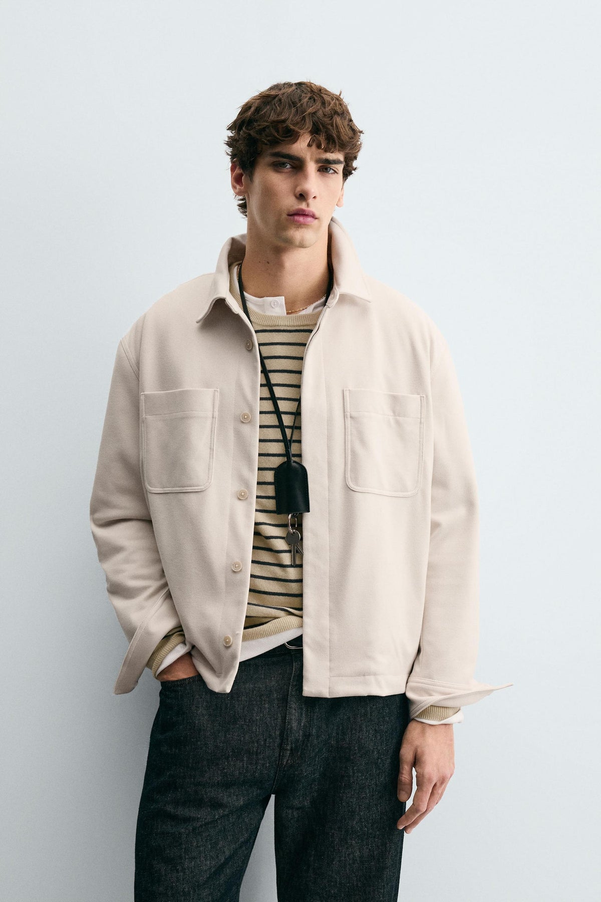 SOFT POCKET OVERSHIRT - Image 2