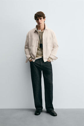 SOFT POCKET OVERSHIRT - Image 1