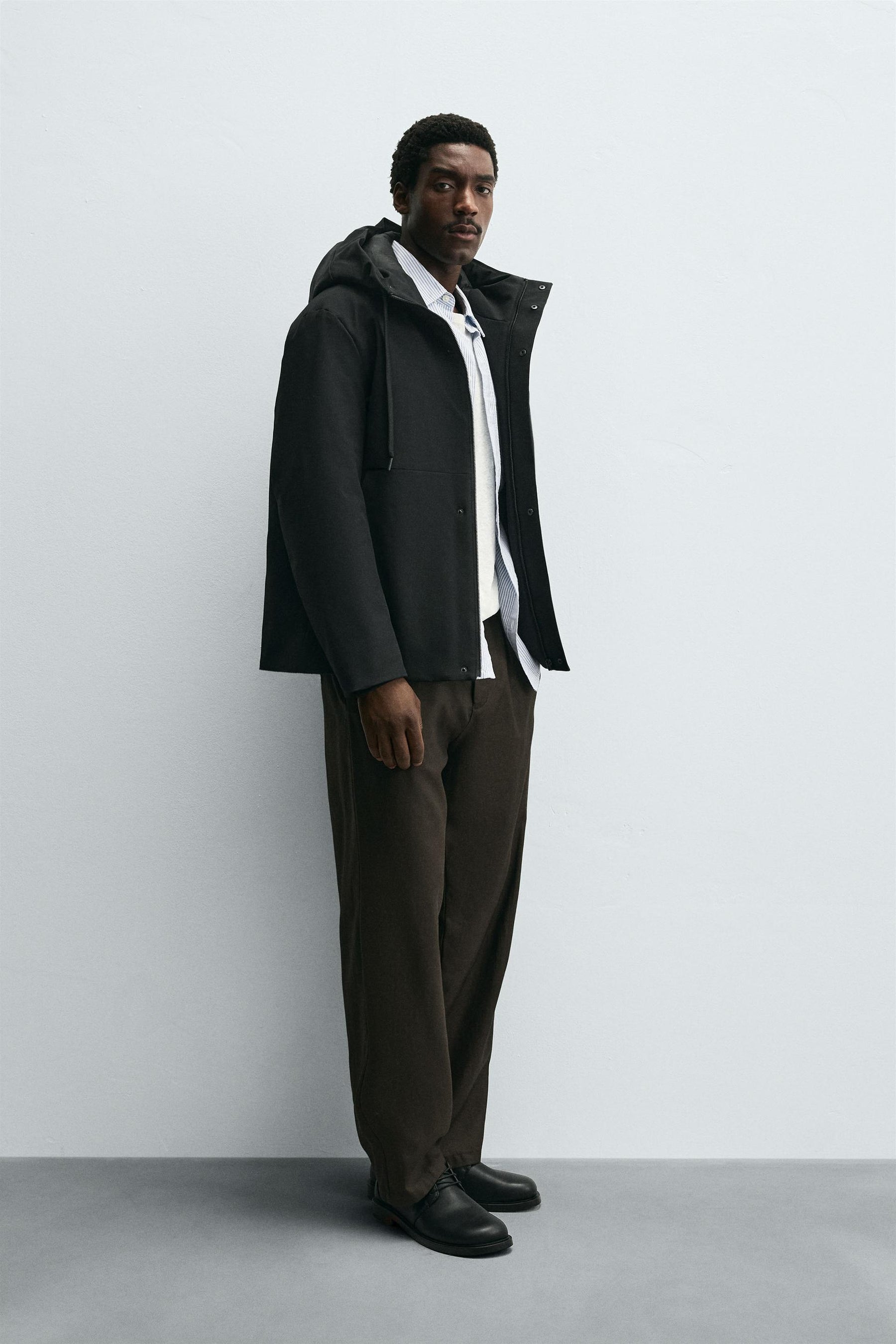 TECHNICAL HOODED JACKET - Image 4