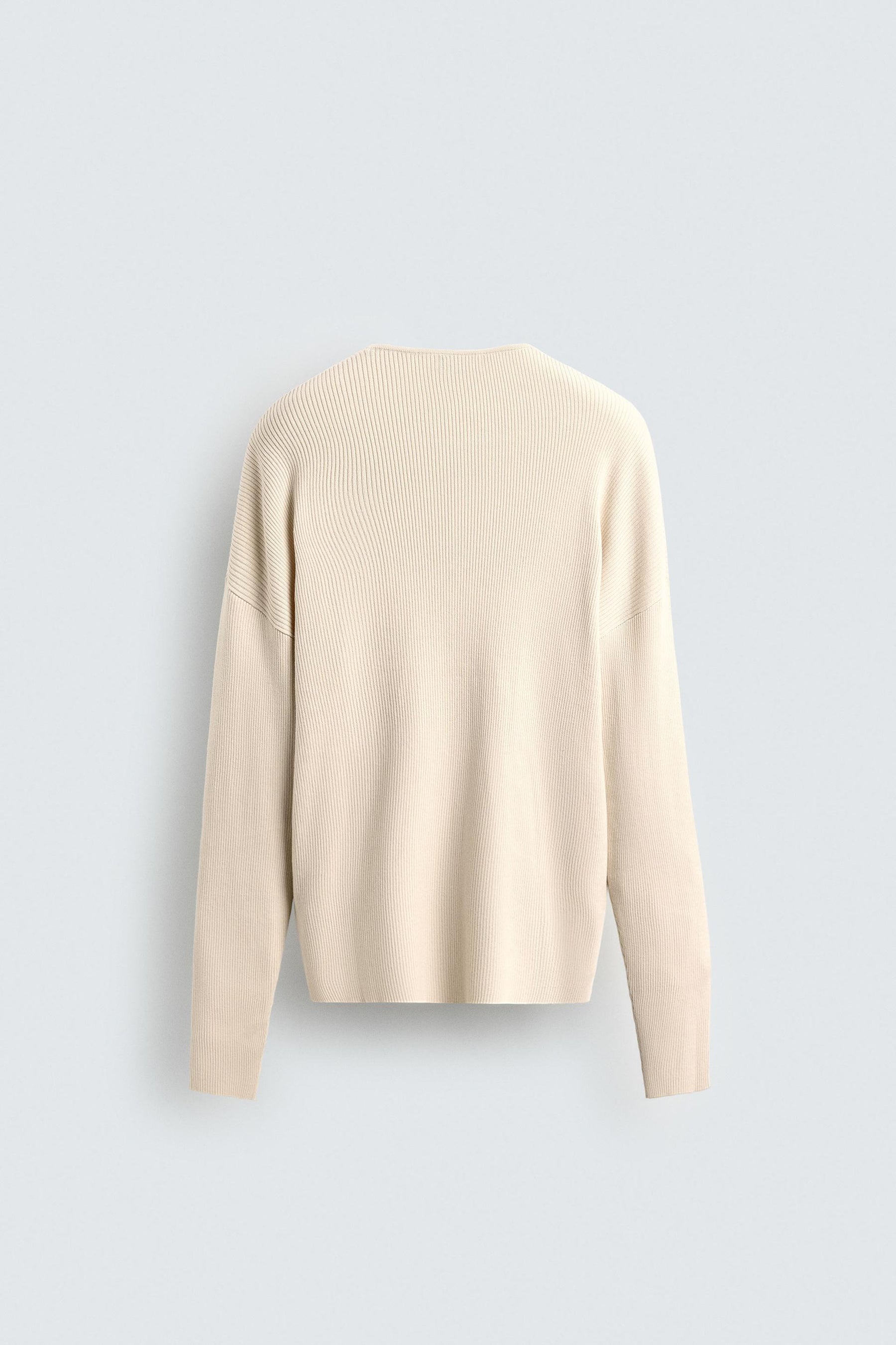 TEXTURED RELAXED FIT SWEATER - Image 8