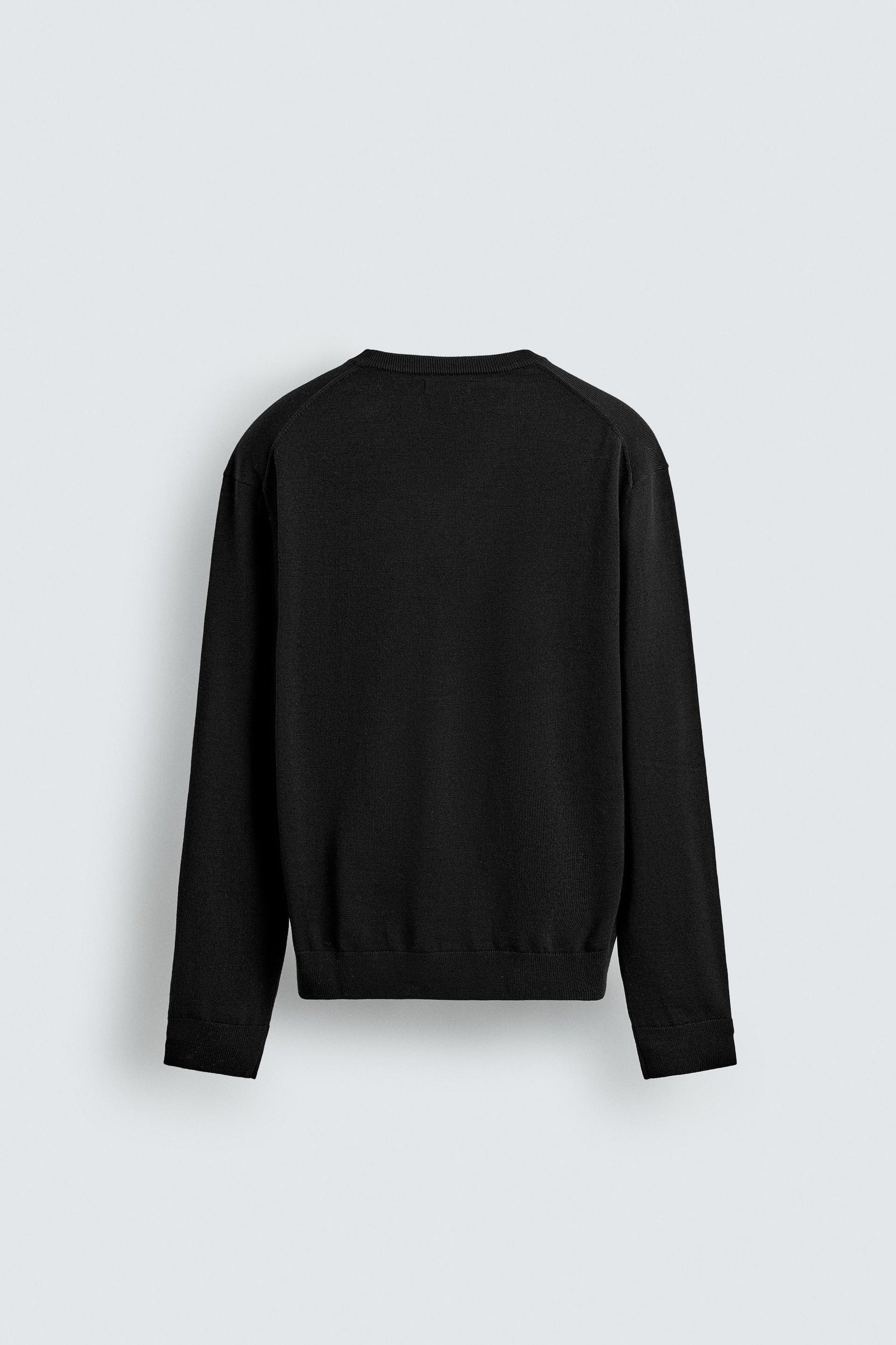 WOOL V-NECK JUMPER - Image 6