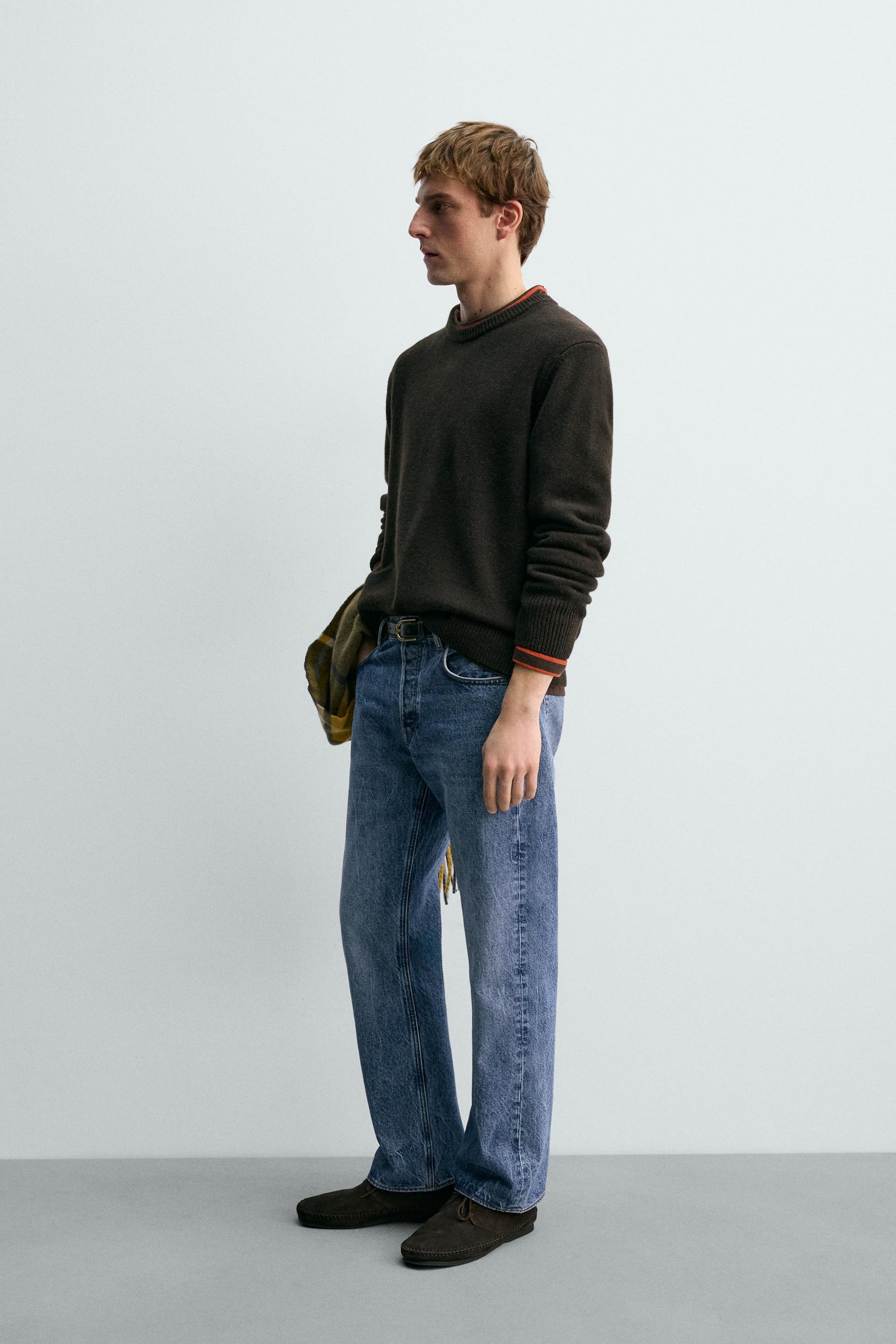 WOOL - CASHMERE JUMPER AARON LEVINE X - Image 4