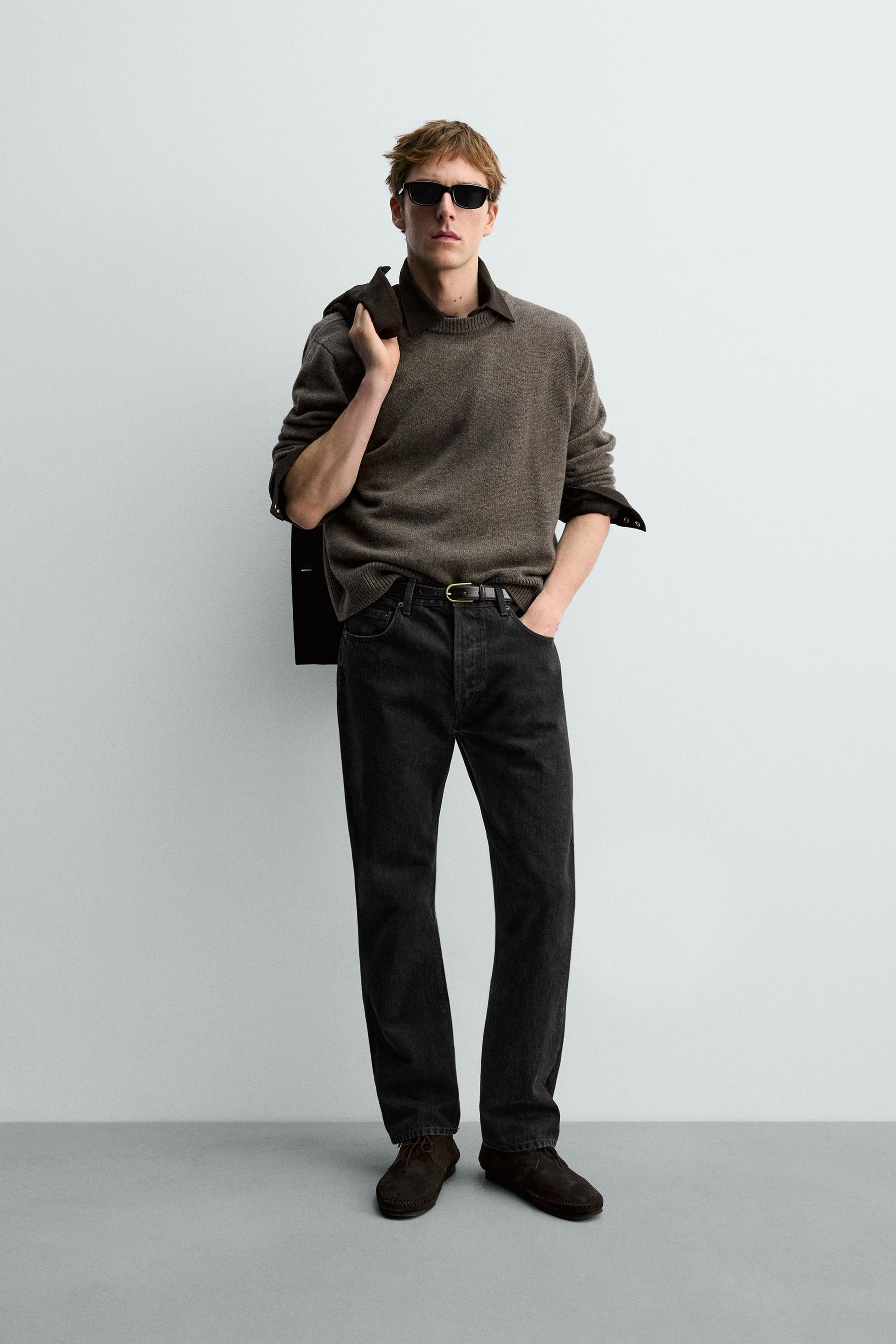 WOOL - CASHMERE JUMPER AARON LEVINE X - Image 1