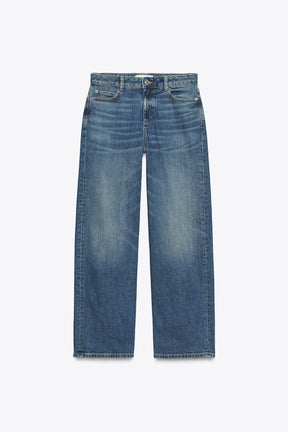 STRAIGHT LOOSE MID-WAIST JEANS