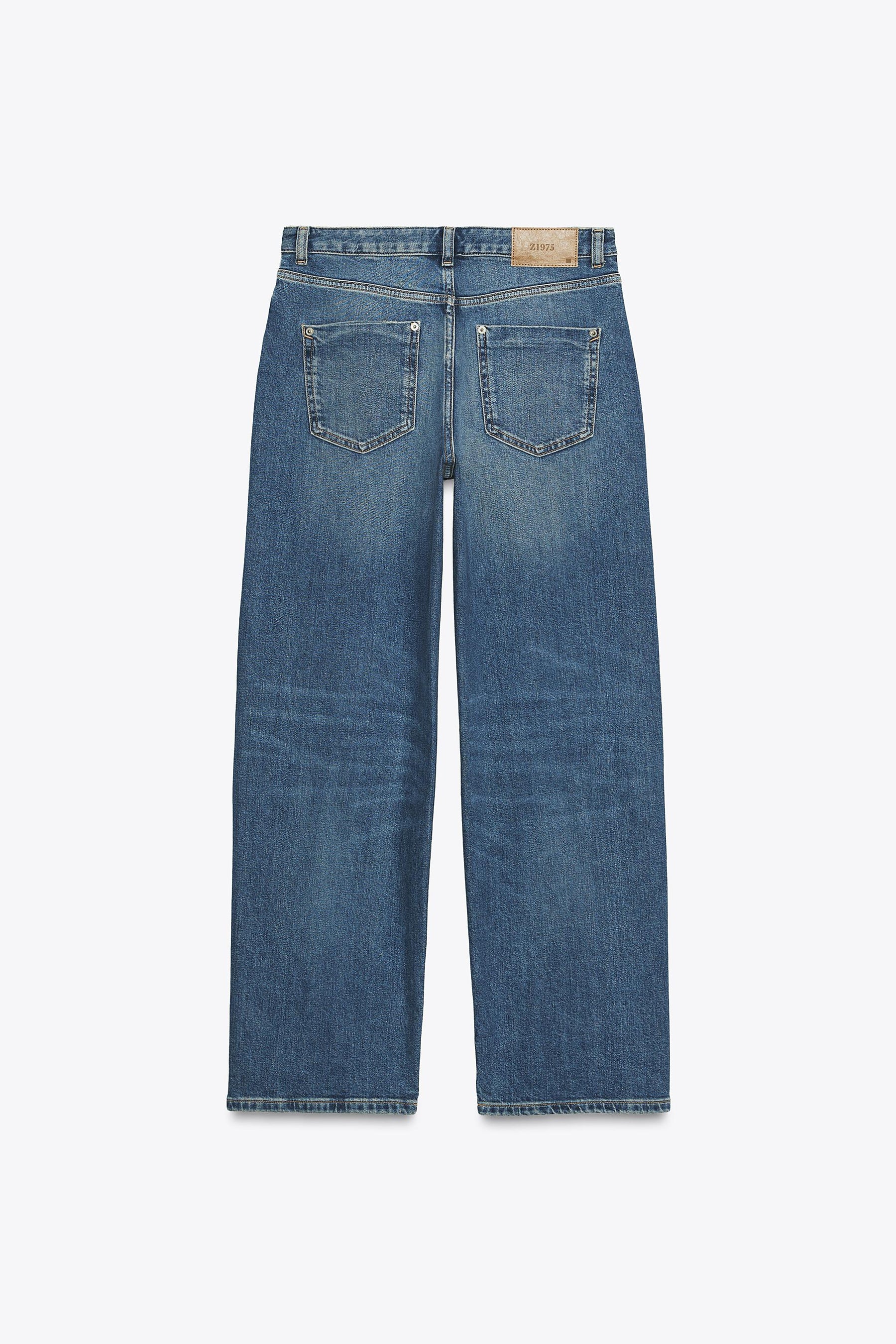 STRAIGHT LOOSE MID-WAIST JEANS