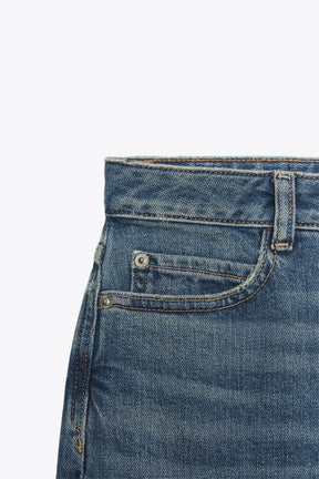 STRAIGHT LOOSE MID-WAIST JEANS