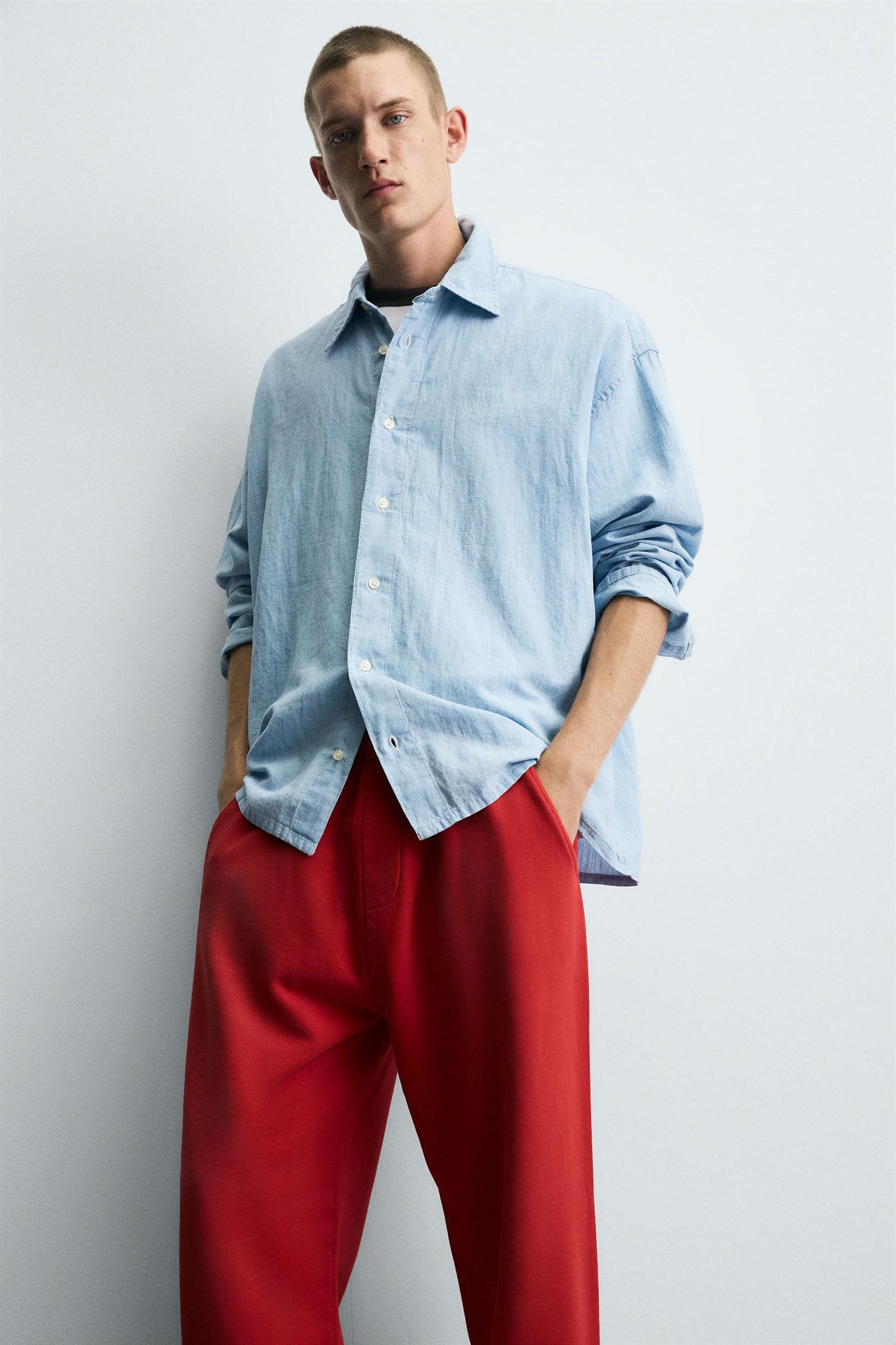 SPRAY WASH TROUSERS - Image 5