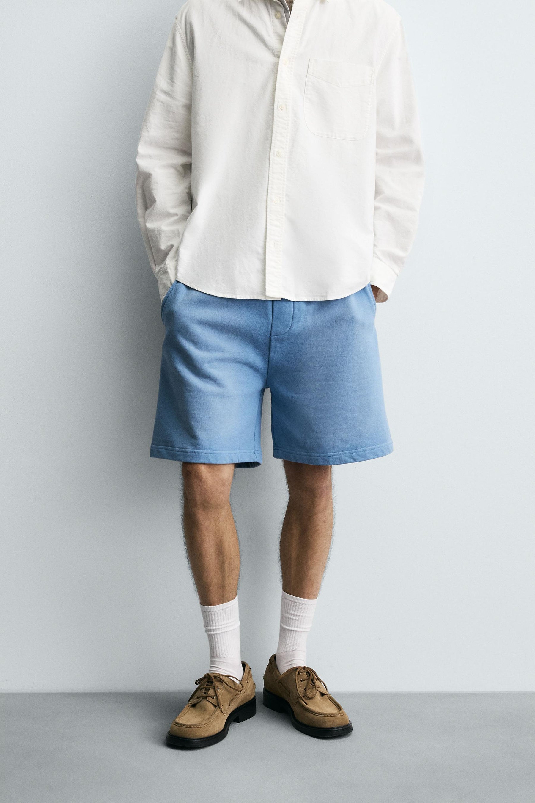 SPRAY WASHED BERMUDA SHORTS - Image 2