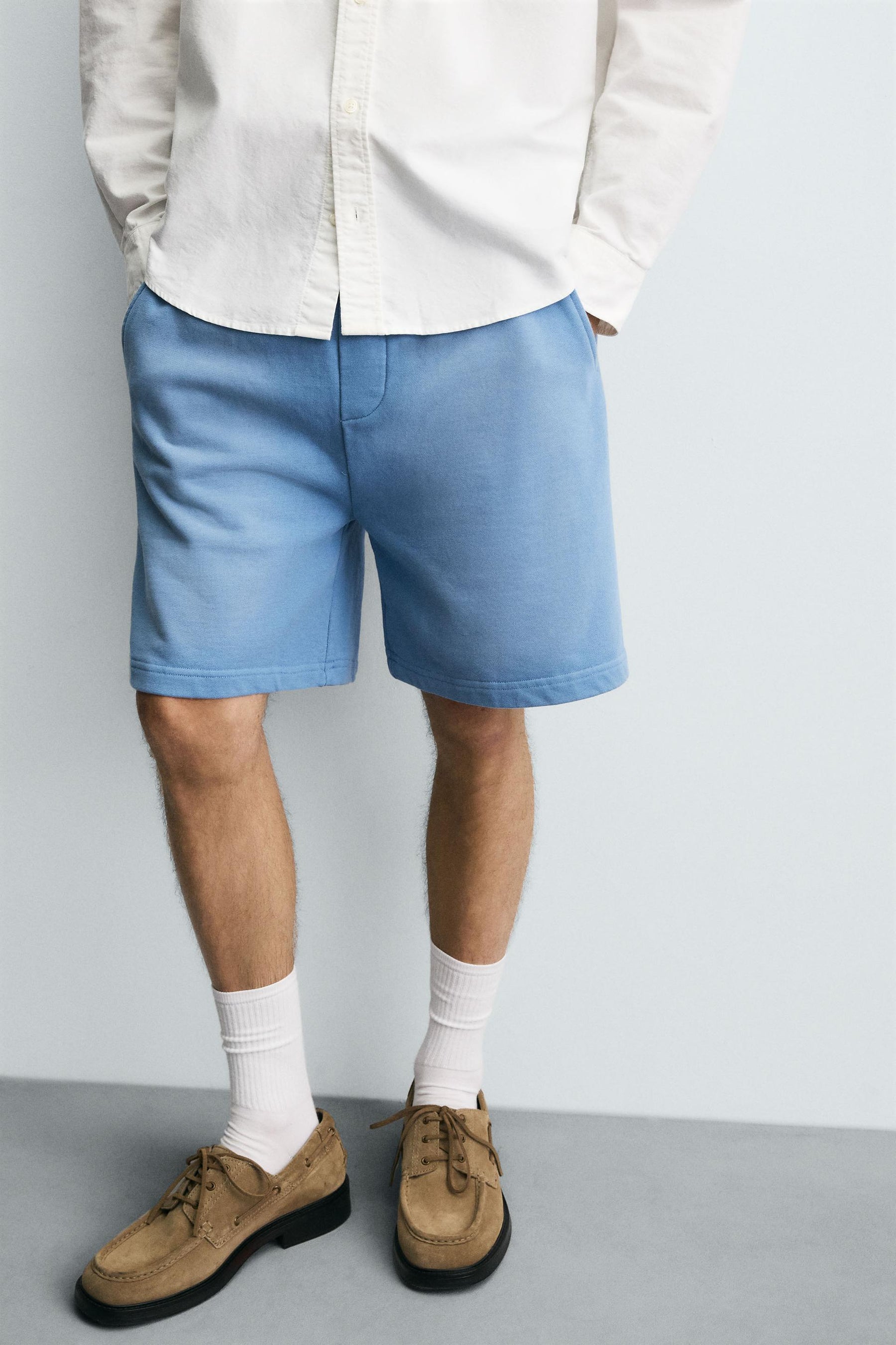 SPRAY WASHED BERMUDA SHORTS - Image 5