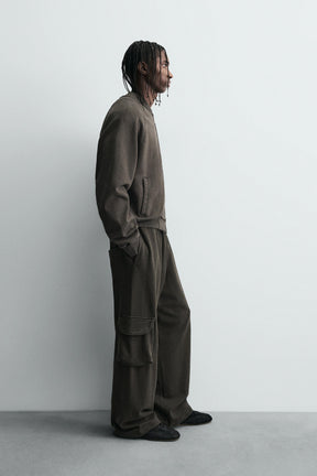 WASHED BOMBER JACKET - Image 4