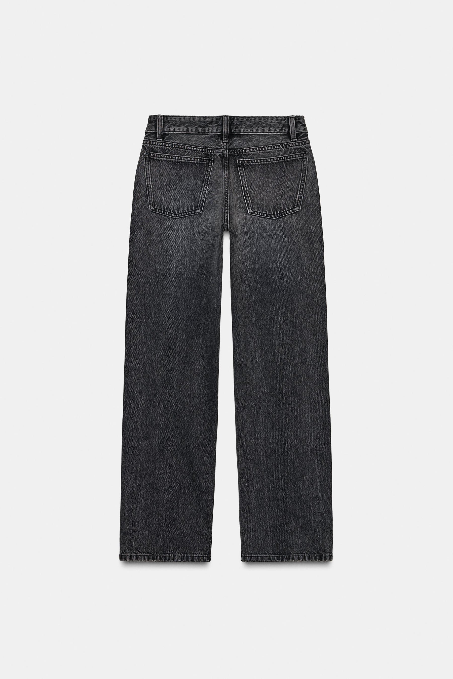 Rhinestone Straight Jeans