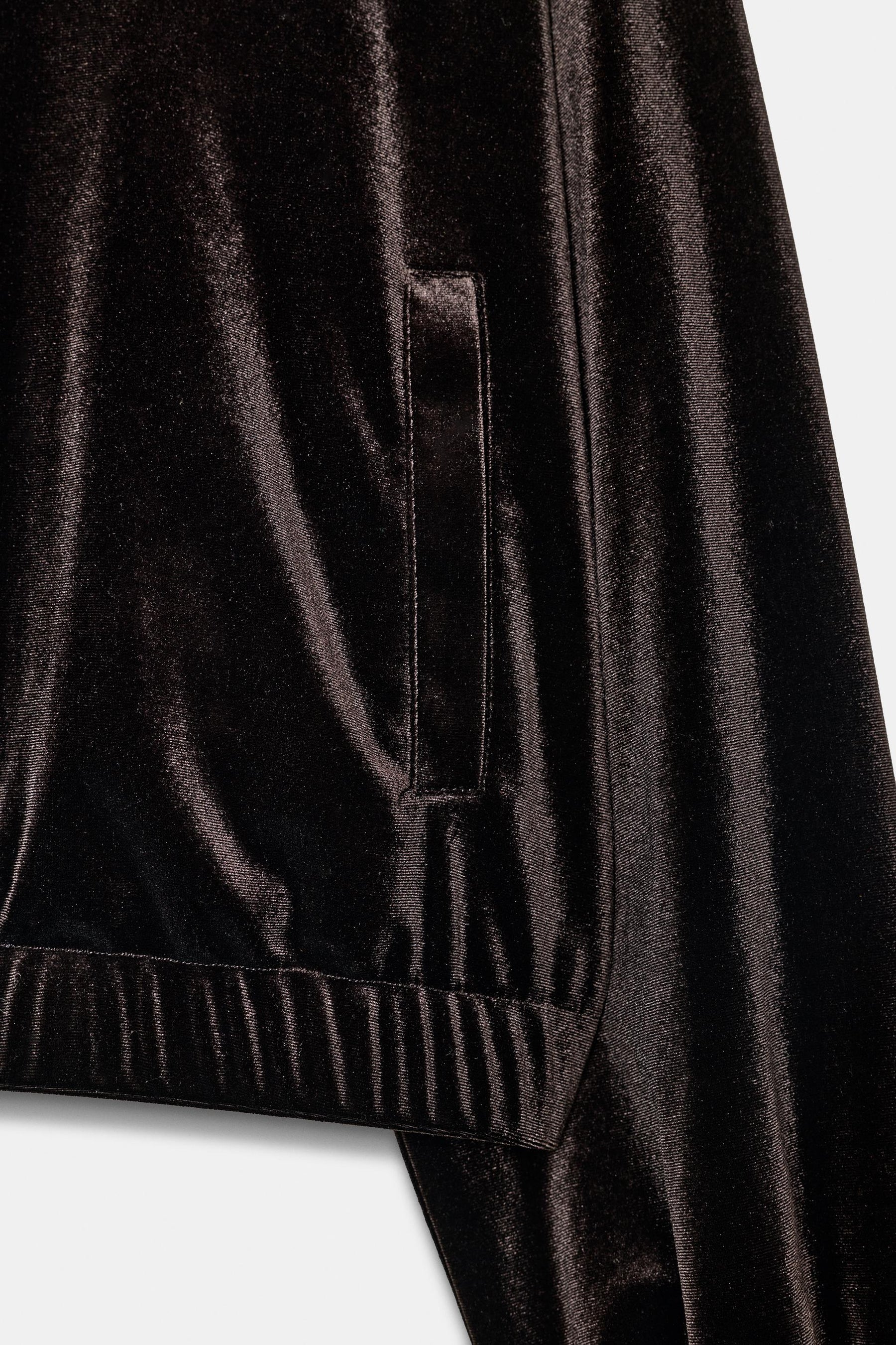 VELVET HOODIE JACKET - Image 7