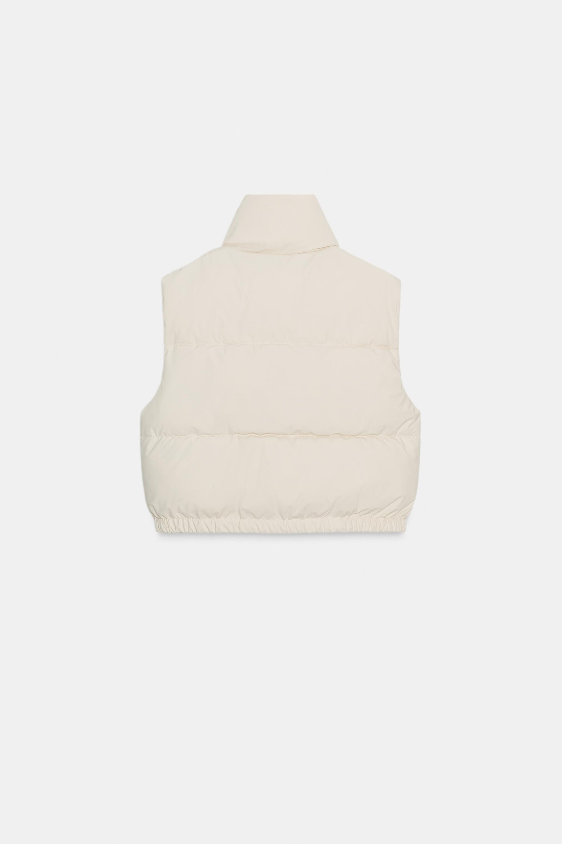 RUBBERISED QUILTED GILET - Image 6