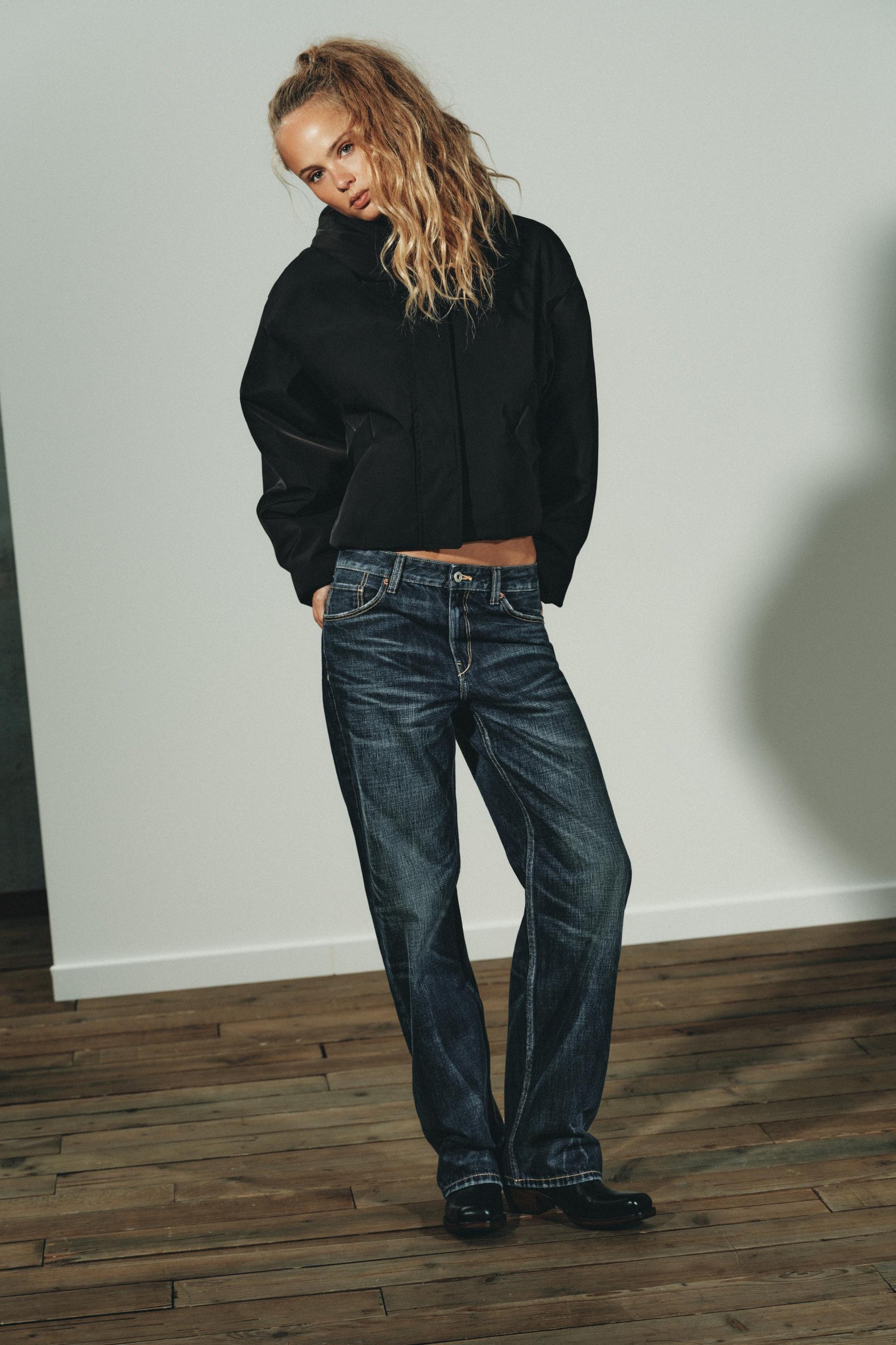 Quilted Jacket with Fur