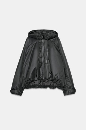 Puffer jacket with hoodie - Image 5