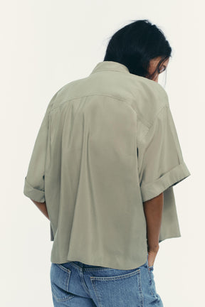 Flowing Short Sleeve Shirt